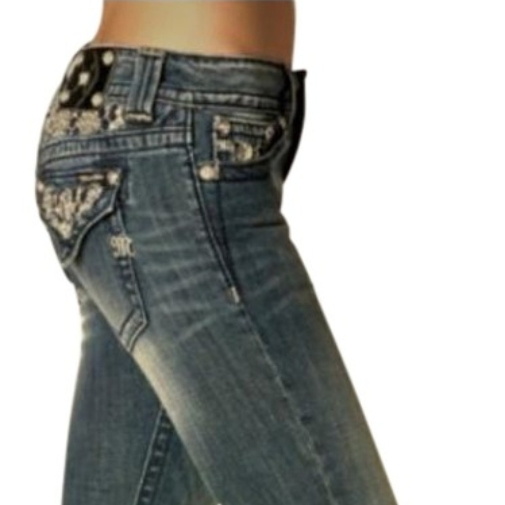 MISS ME STRETCH CAPRI BOYFRIEND SZ 26